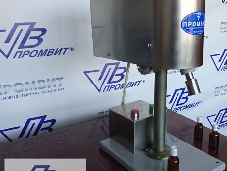 полуавтомат укупорки крышек